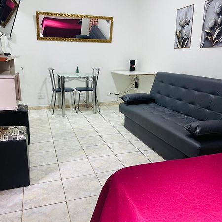 סנטוס Sala Living Em Predio Familiar Na Av Da Praia מראה חיצוני תמונה