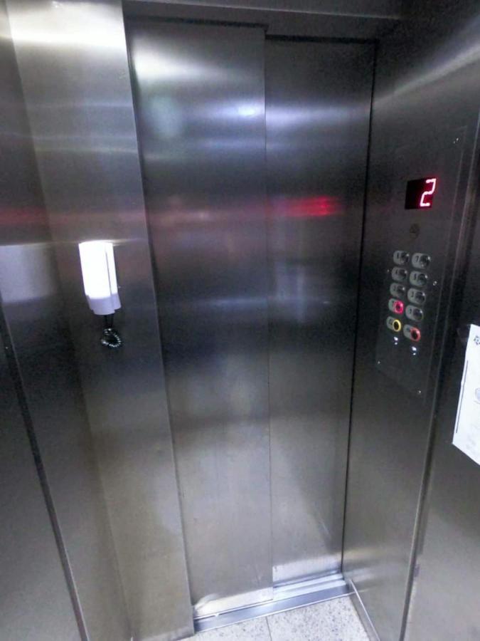 סנטוס Sala Living Em Predio Familiar Na Av Da Praia מראה חיצוני תמונה