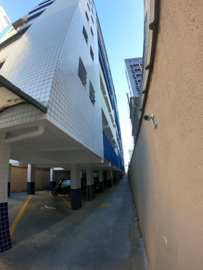 סנטוס Sala Living Em Predio Familiar Na Av Da Praia מראה חיצוני תמונה
