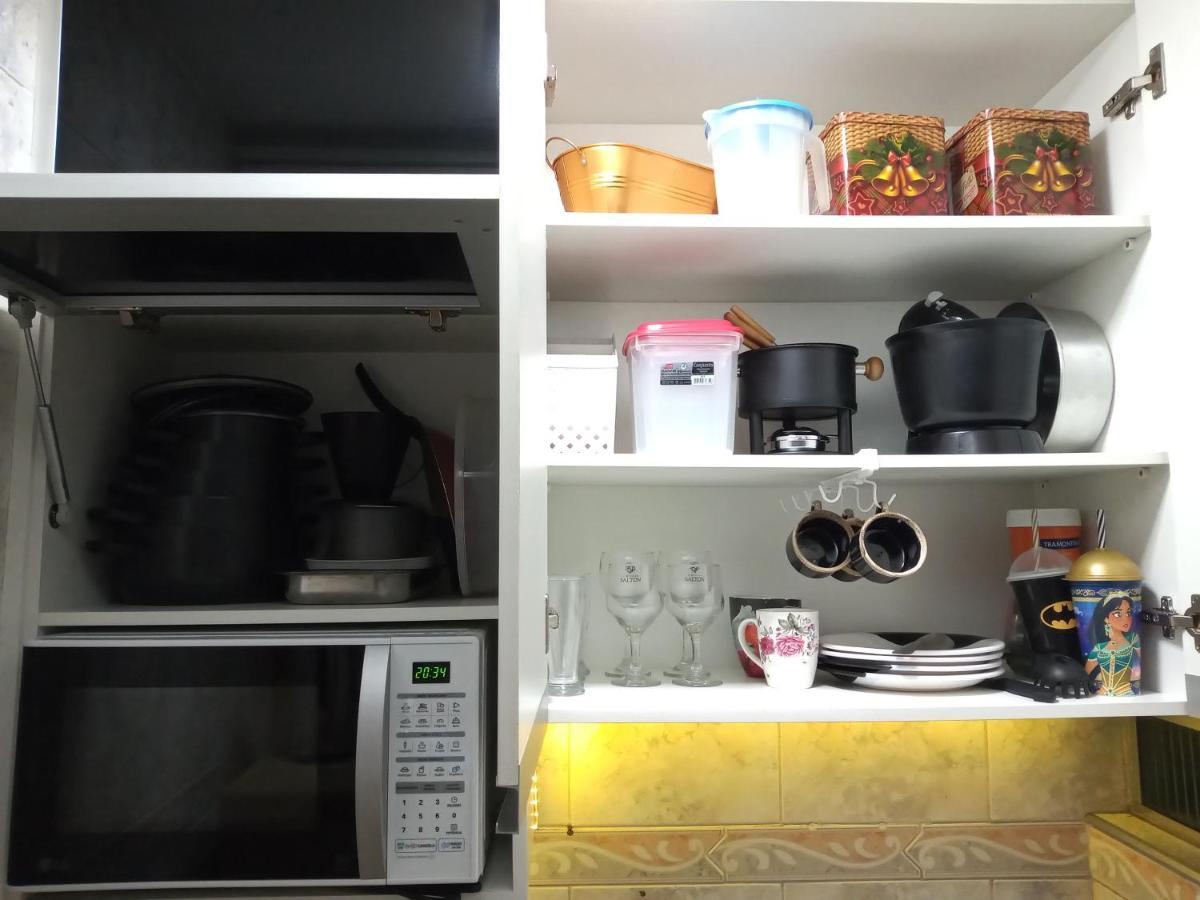 סנטוס Sala Living Em Predio Familiar Na Av Da Praia מראה חיצוני תמונה