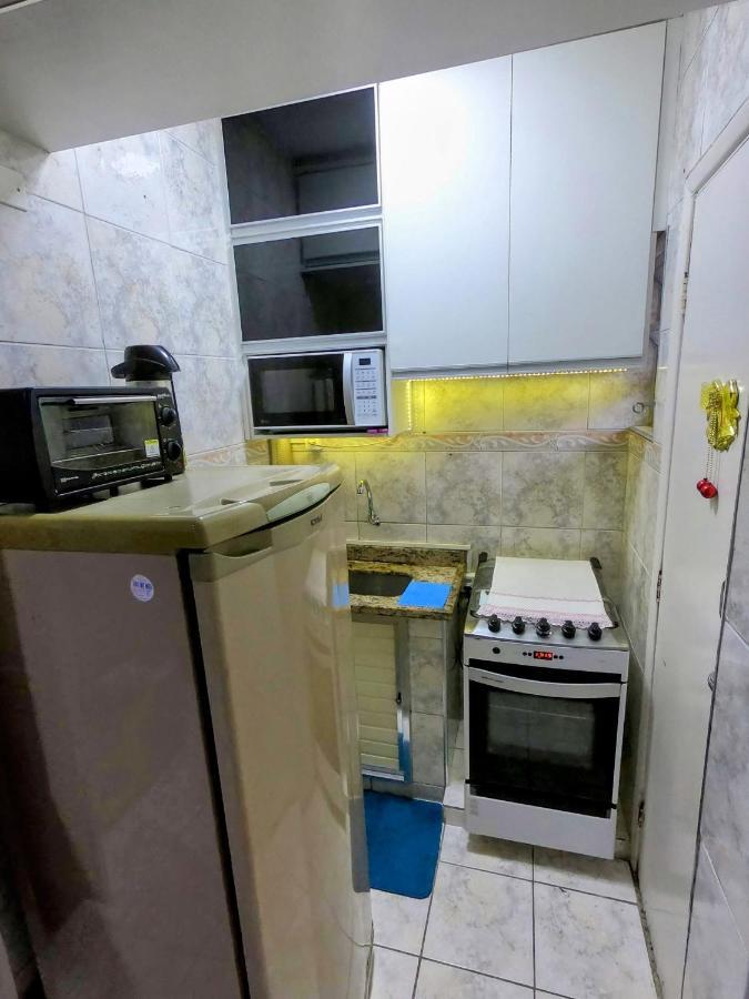 סנטוס Sala Living Em Predio Familiar Na Av Da Praia מראה חיצוני תמונה