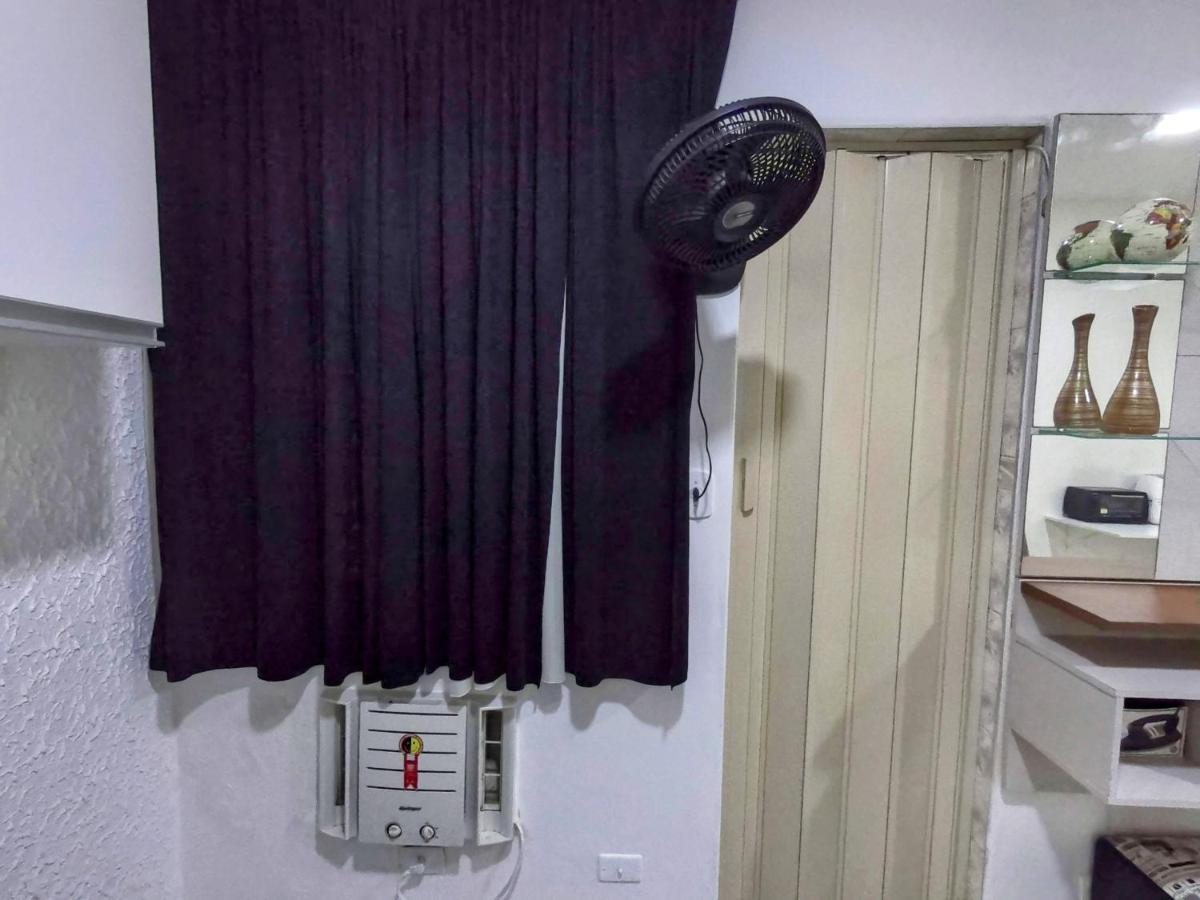 סנטוס Sala Living Em Predio Familiar Na Av Da Praia מראה חיצוני תמונה
